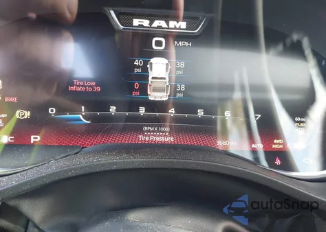 2025 Ram 1500 Big Horn/Lone Star z USA, uszkodzony, nr VIN 1C6SRFMP3SN694043